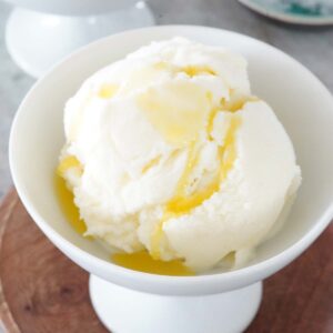 Homemade Olive Oil Ice Cream - A Food Lover's Kitchen