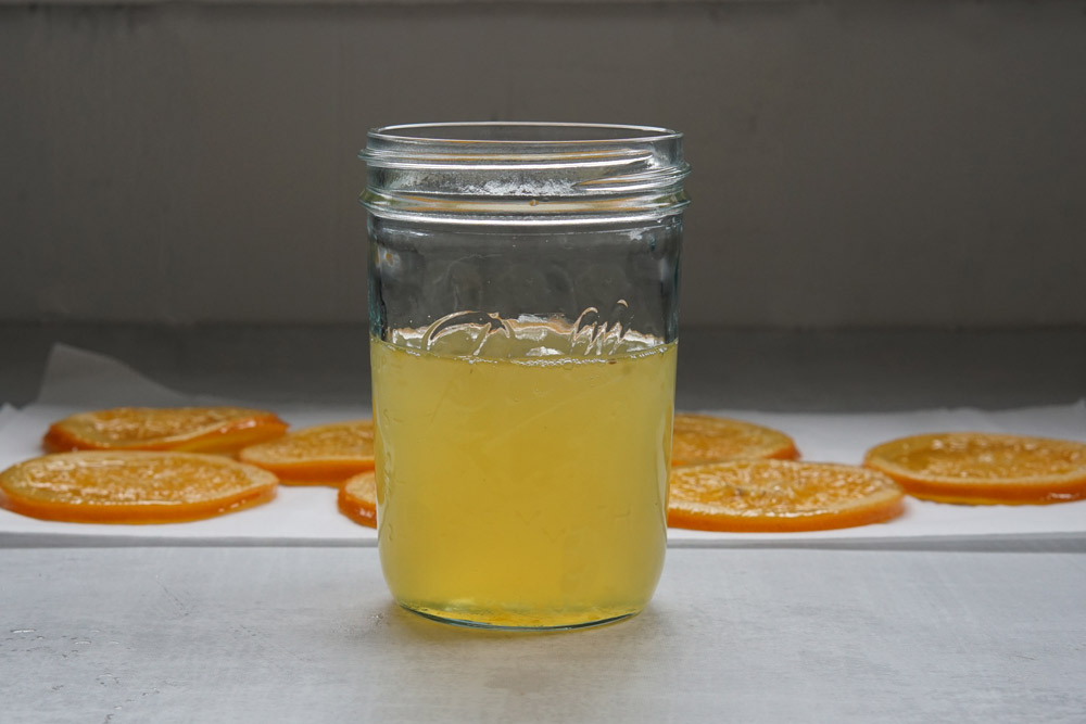 orange simple syrup