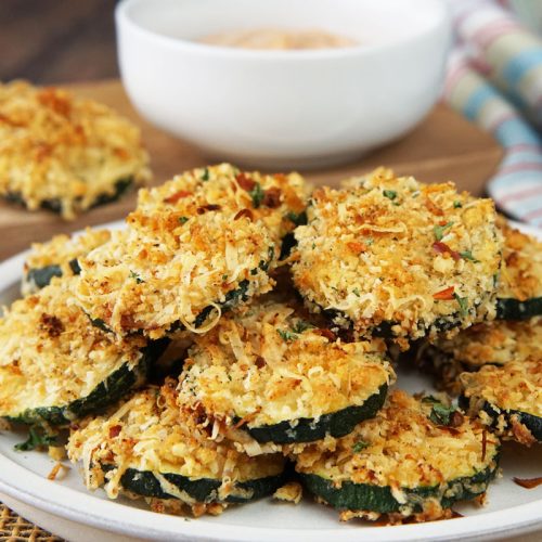 oven baked zucchini chips