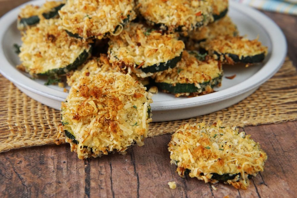 oven baked zucchini chips