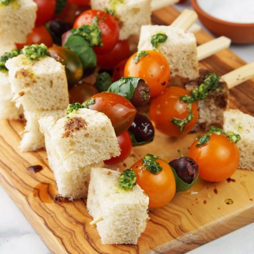 Panzanella Skewers