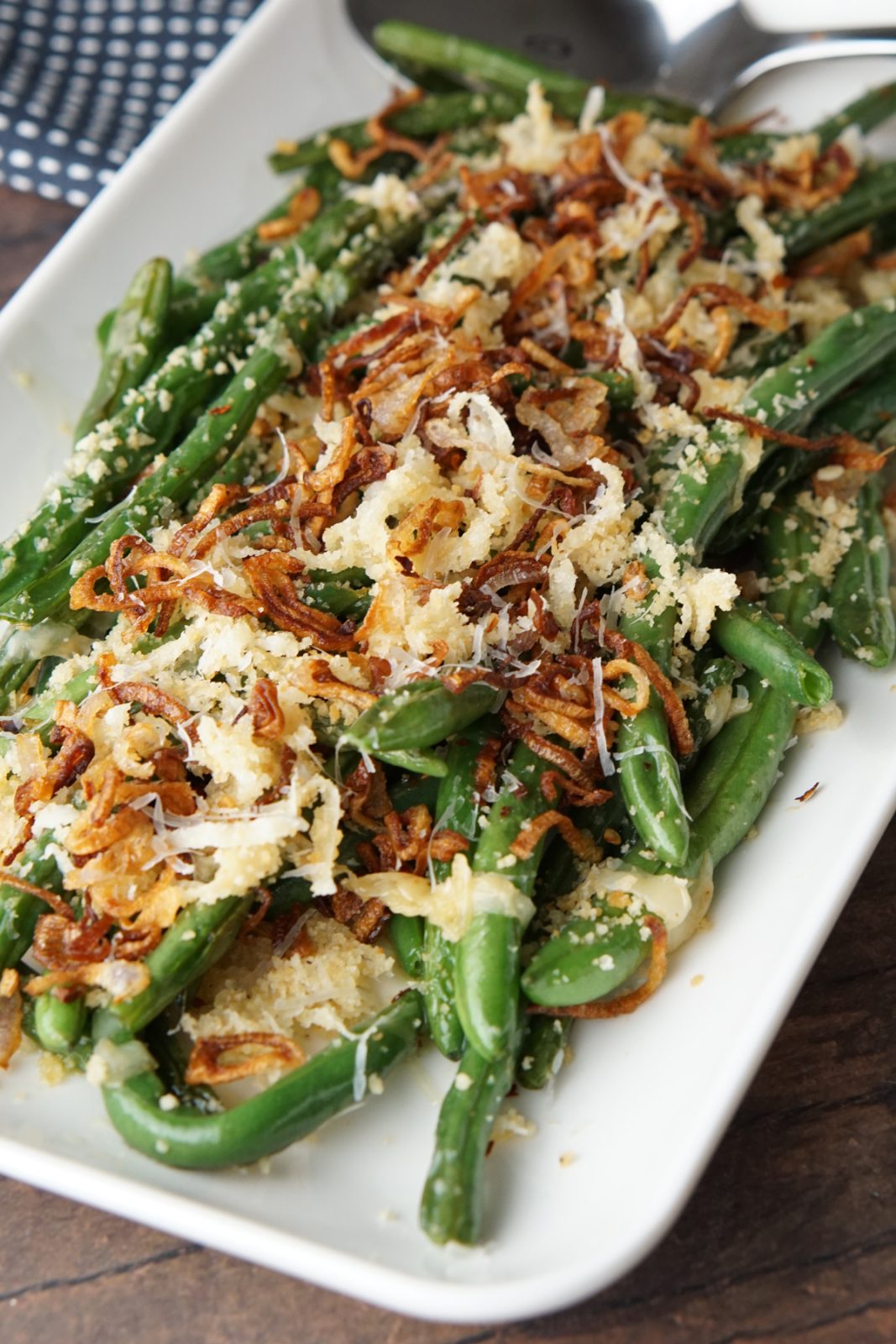 Parmesan green beans
