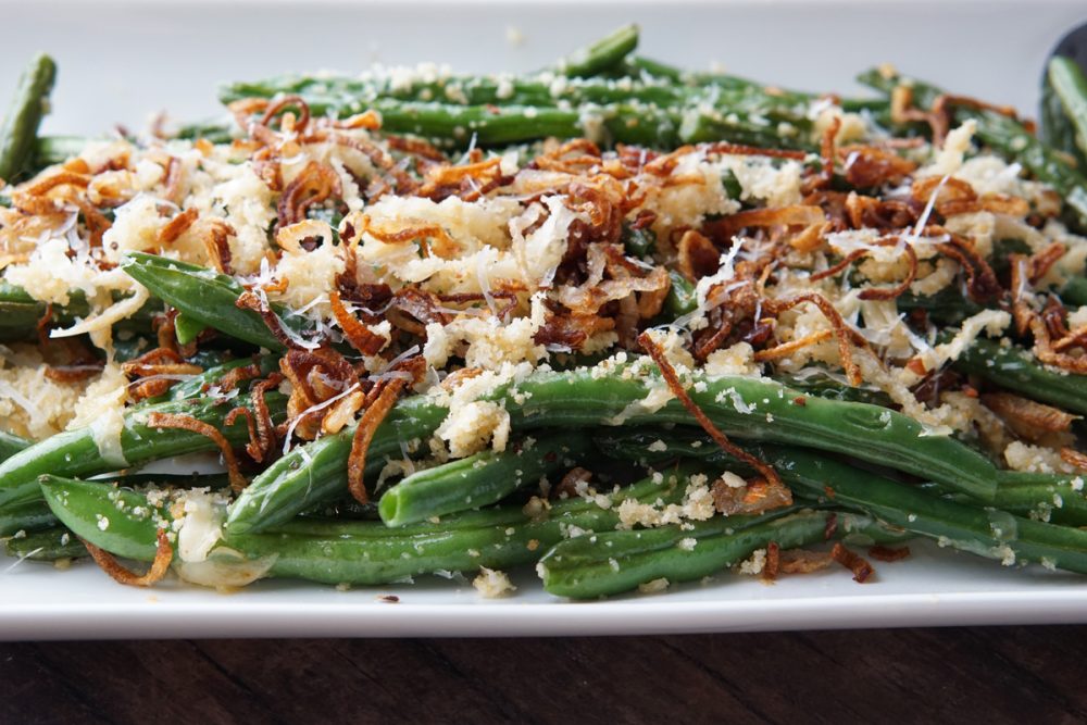 Parmesan green beans