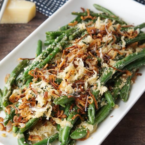 Parmesan green beans