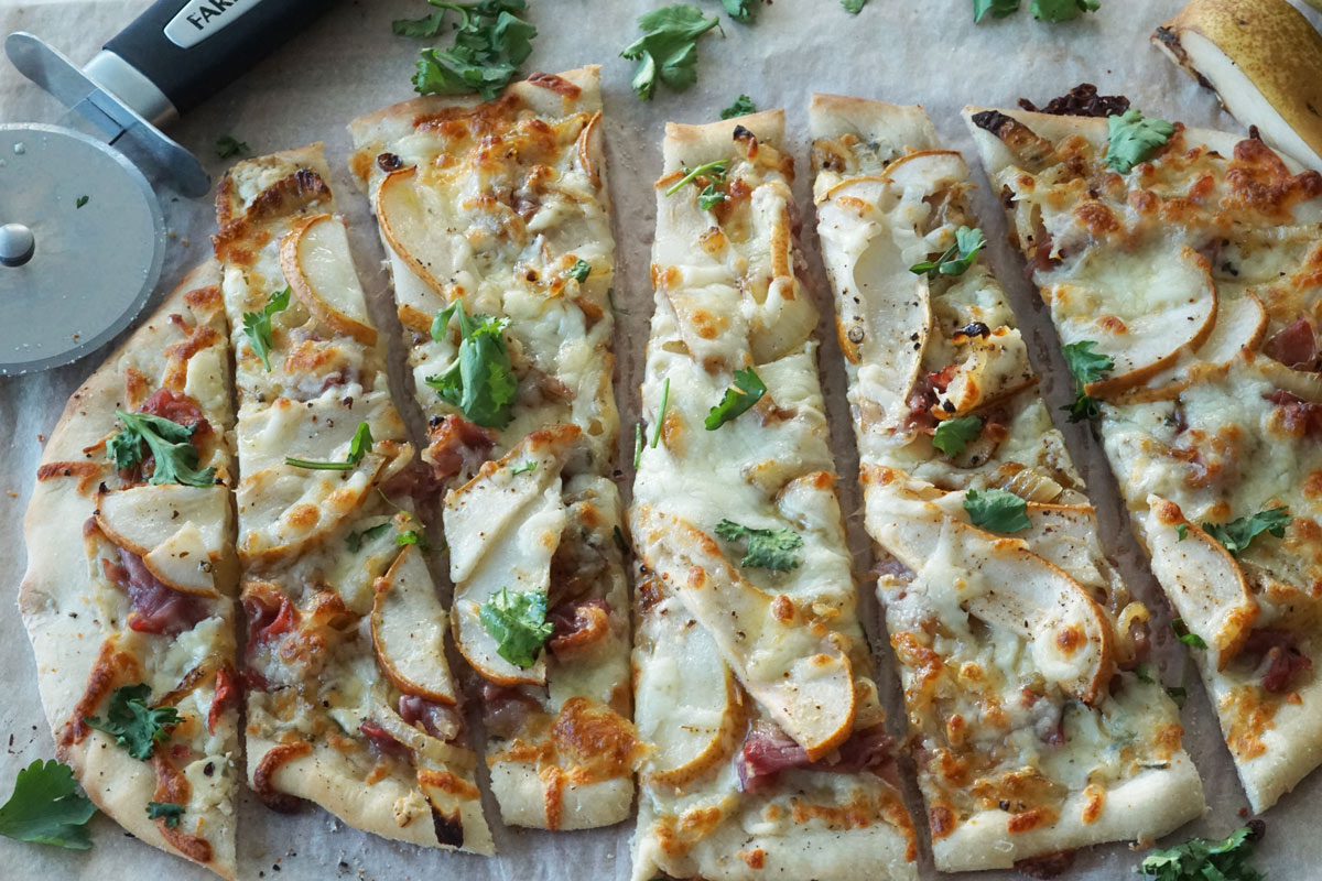 pear flatbread