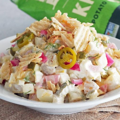 Dill pickled potato salad