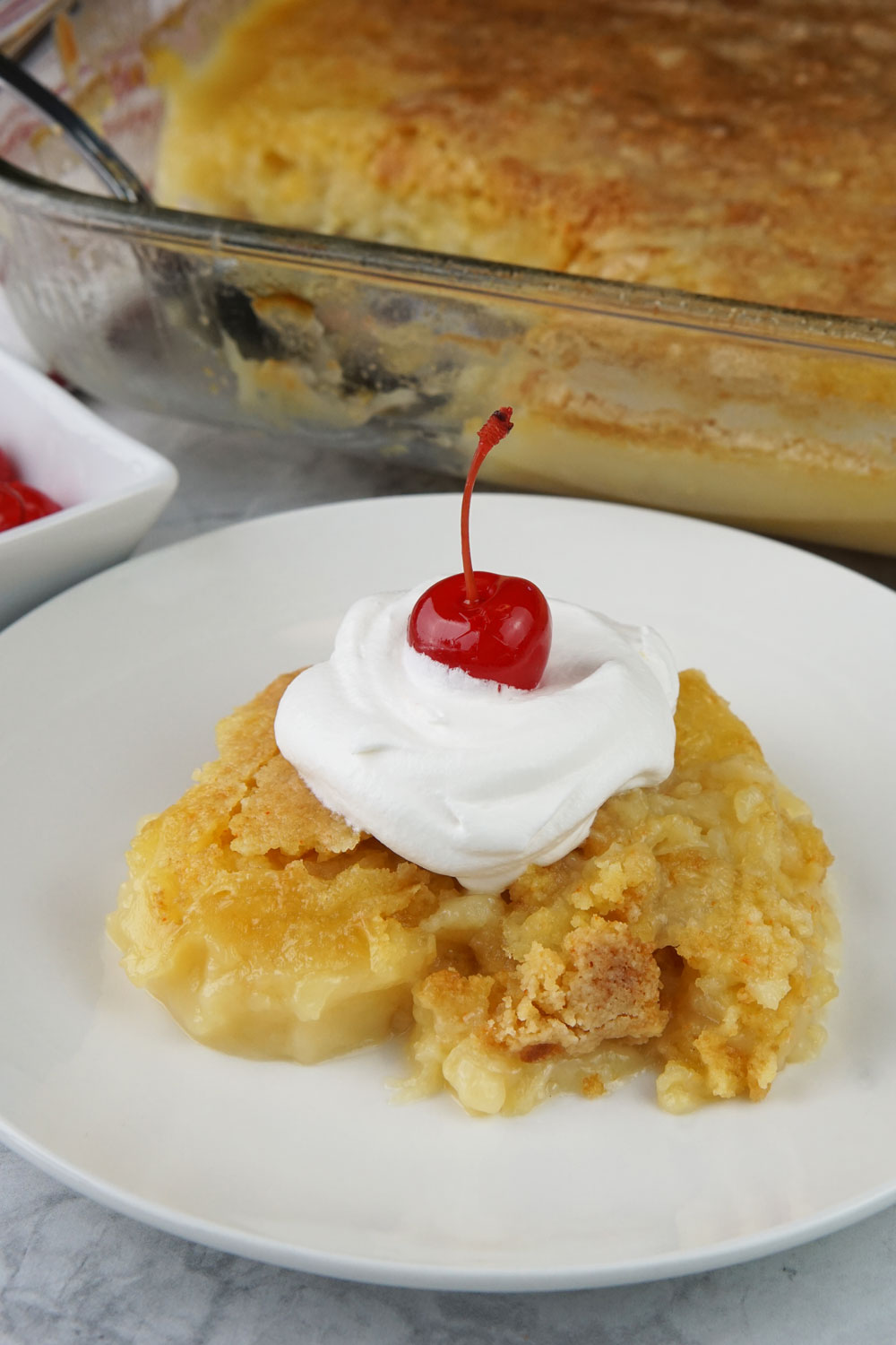 Pineapple dump cake