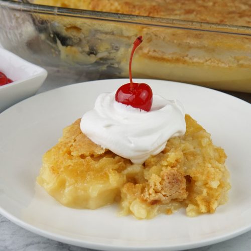 Pineapple dump cake