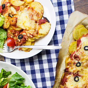 Pizza potatoes