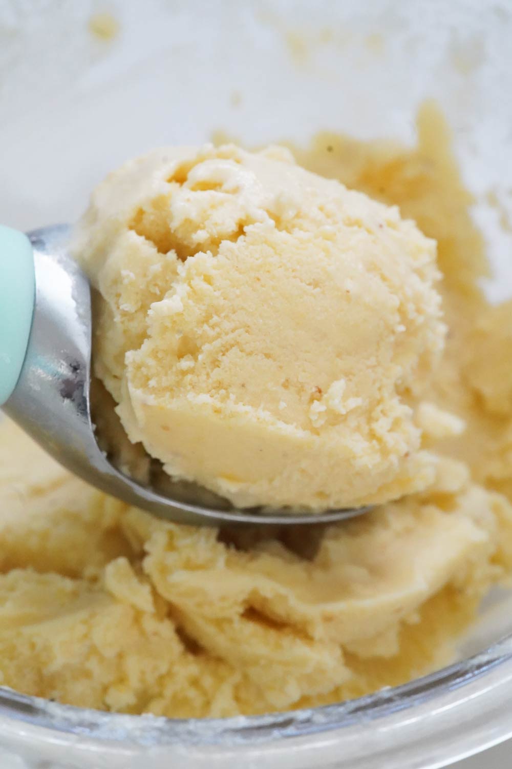 churned popcorn ice cream