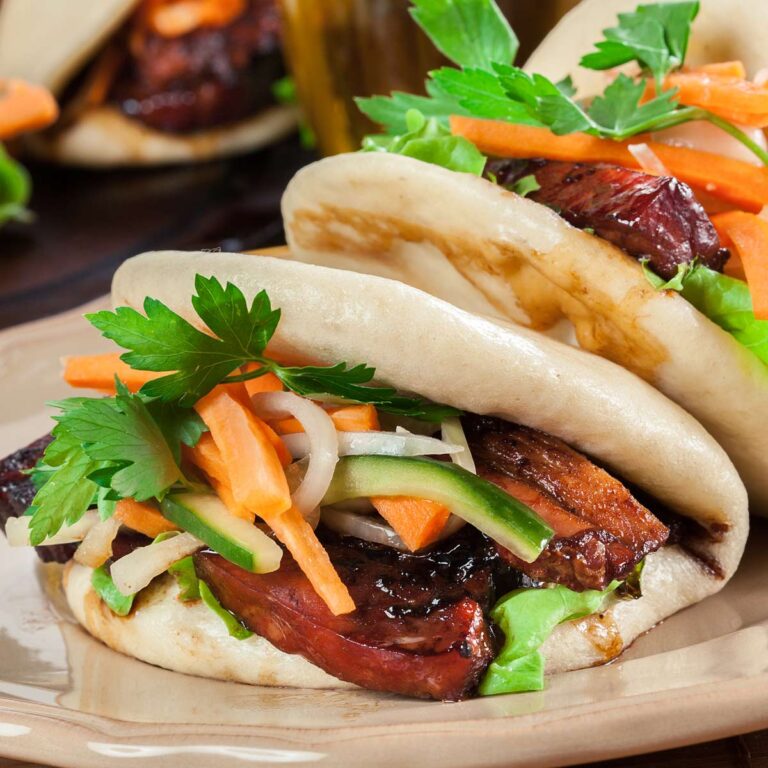 Crispy Pork Belly Bao Buns (Gua Bao) - A Food Lover's Kitchen