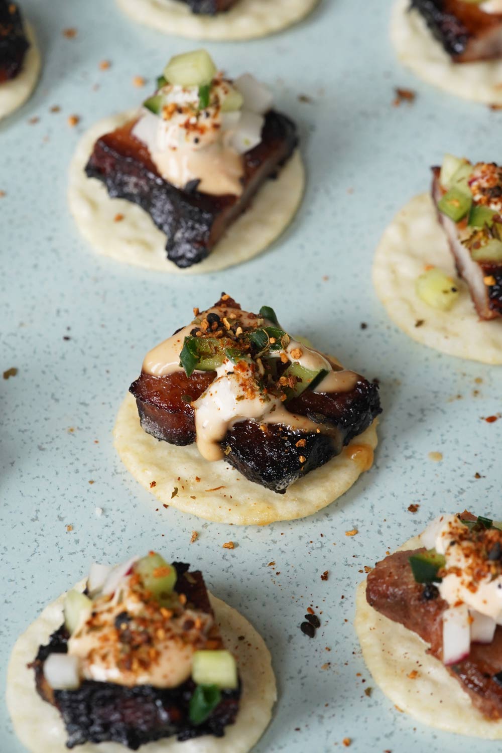 pork belly crackers