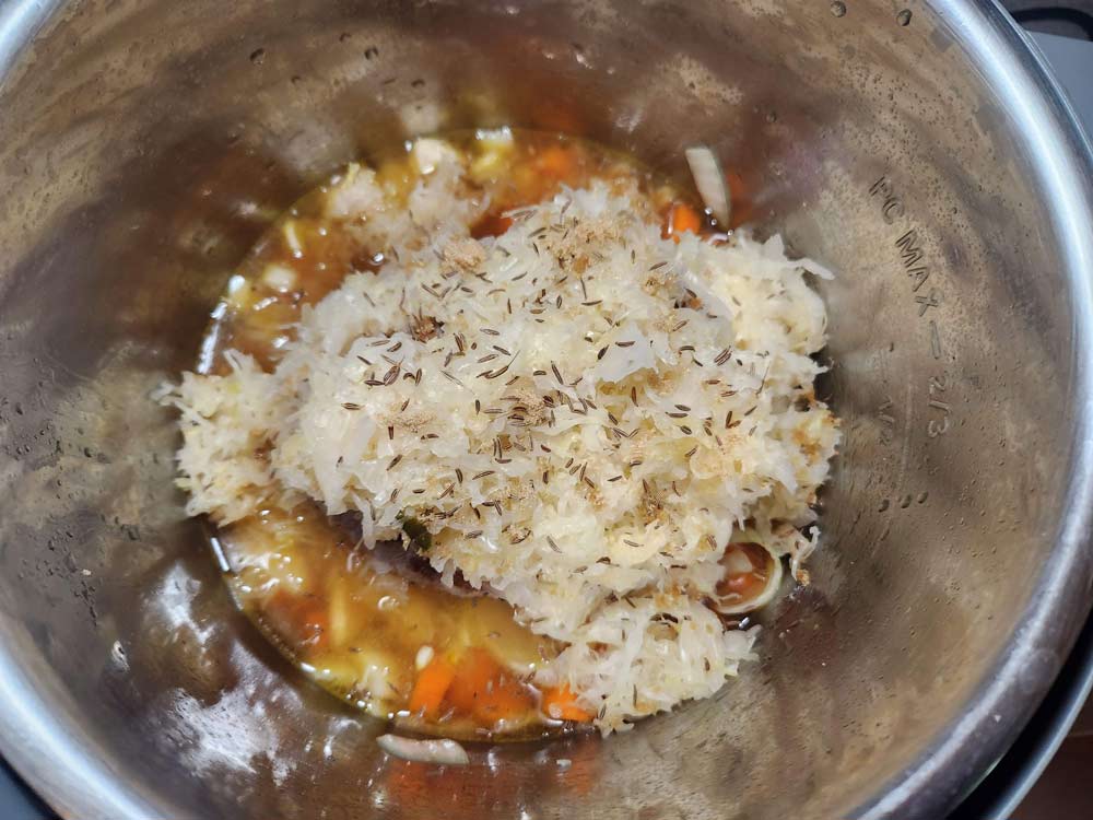 pork and sauerkraut