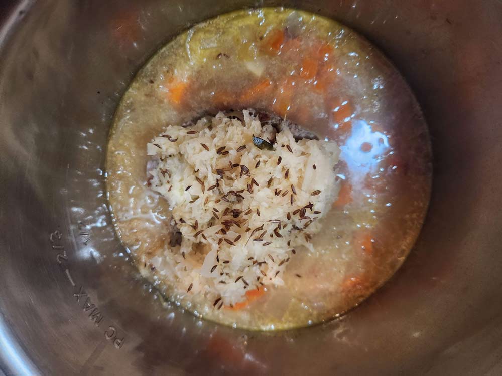 pork and sauerkraut