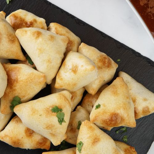 Potato samosas