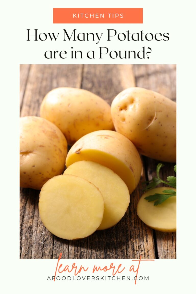 How Many Potatoes Are In A Pound? A Food Lover's Kitchen