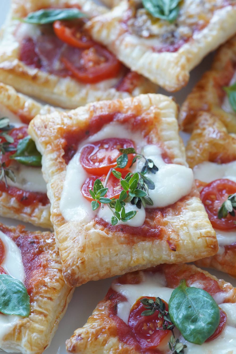 puff pastry pizzas