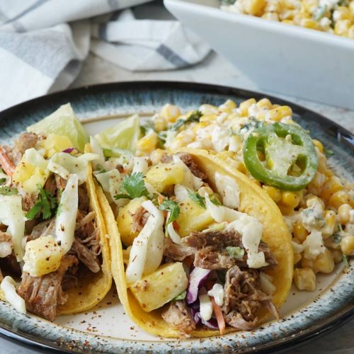 pulled pork tacos