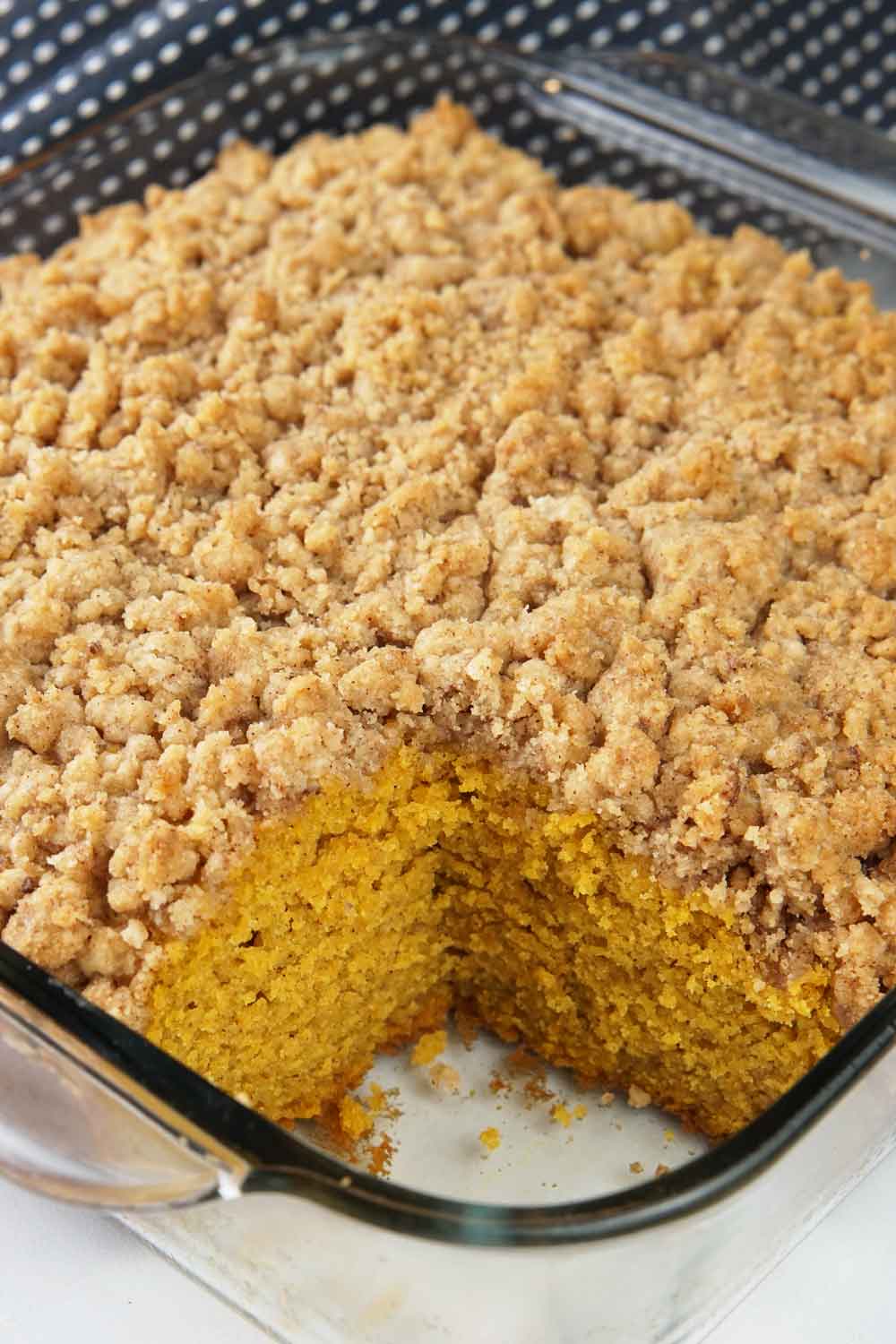 Pumpkin coffee cake