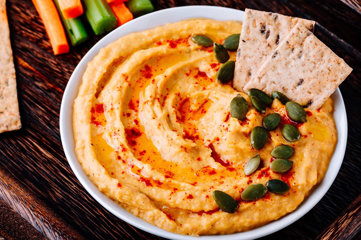 pumpkin hummus

