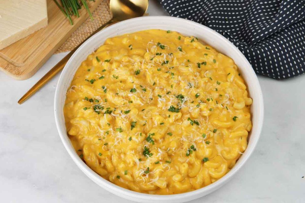 Pumpkin mac and cheese