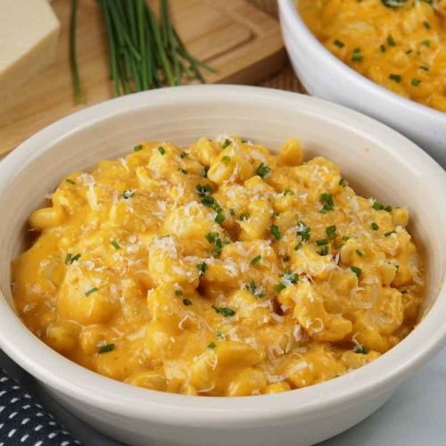 Pumpkin mac and cheese