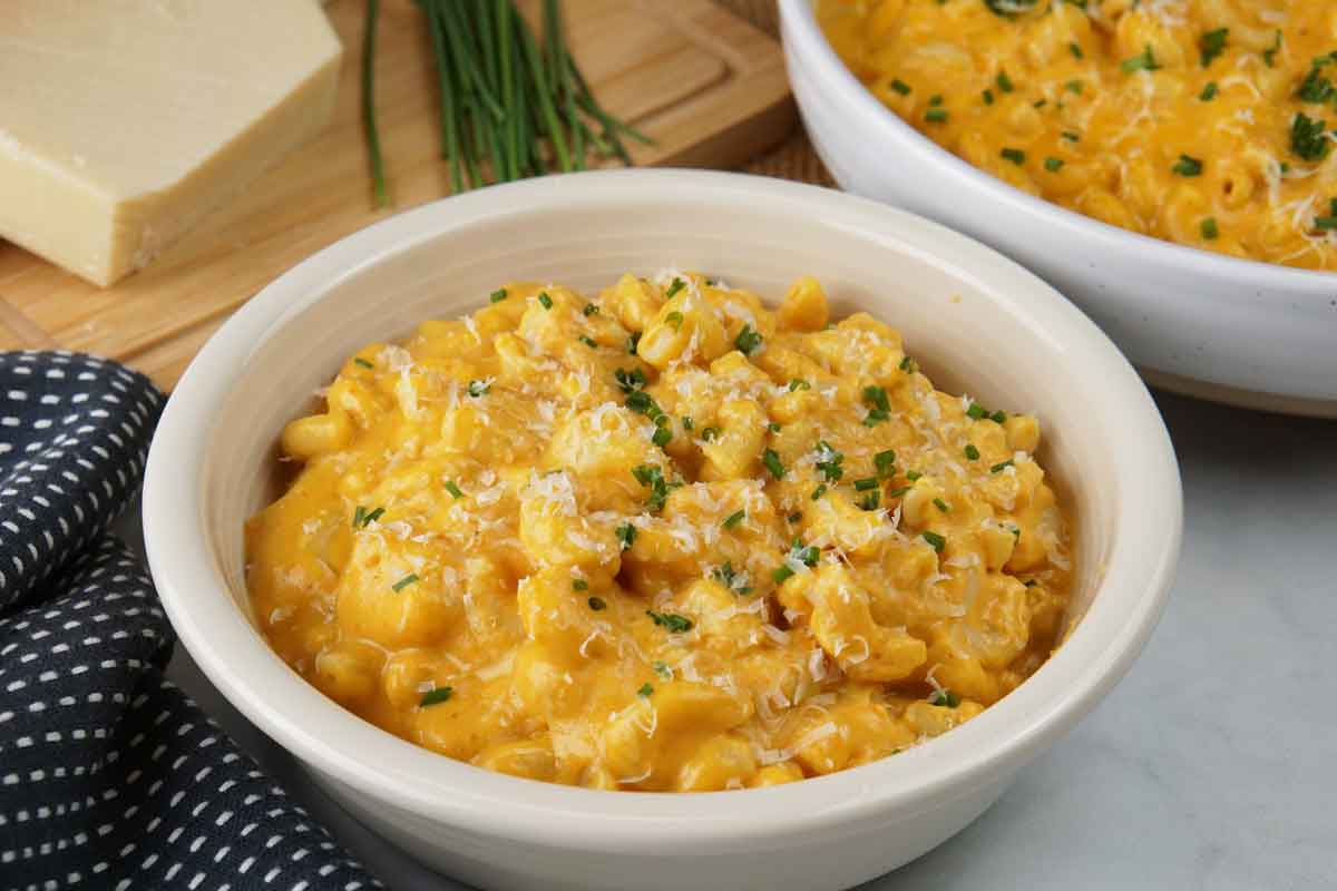 Pumpkin mac and cheese