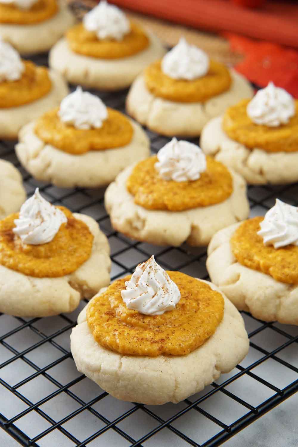Pumpkin pie cookies