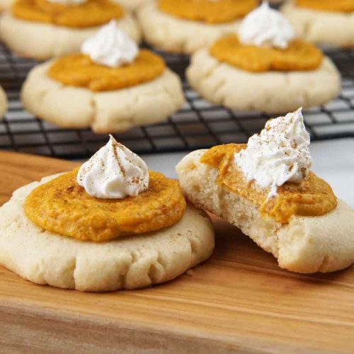 Pumpkin pie cookies