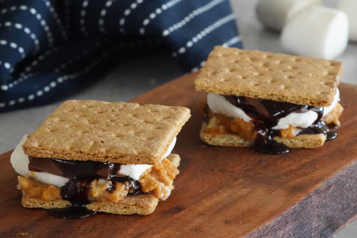 Pumpkin pie smores