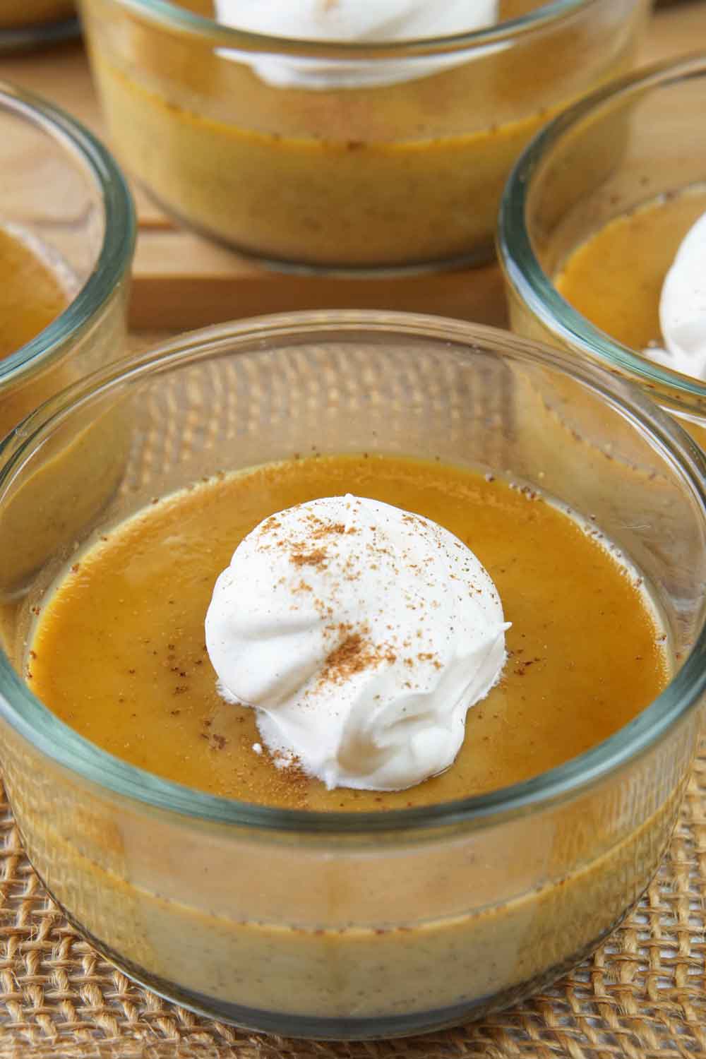Pumpkin pot de creme