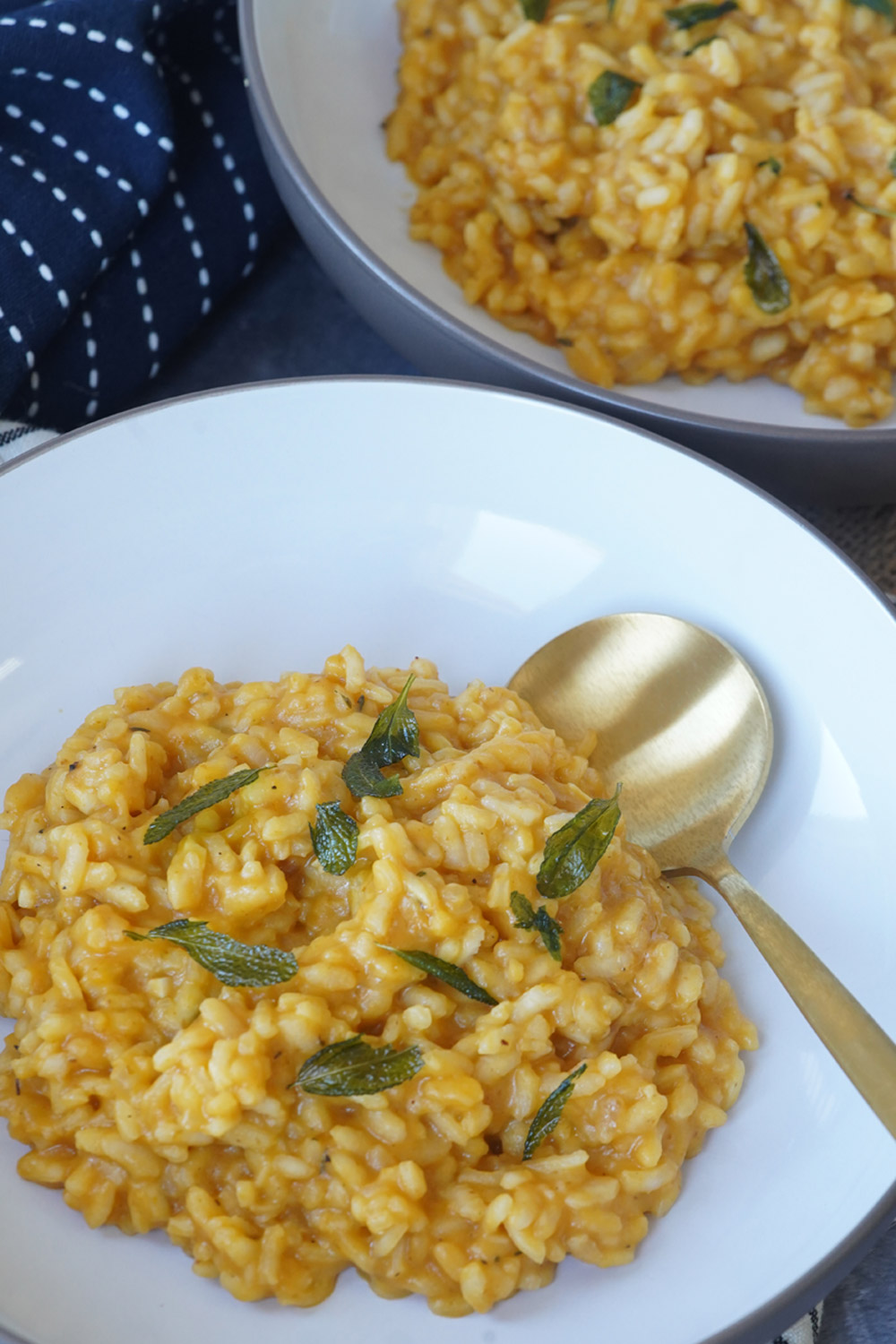 Pumpkin risotto