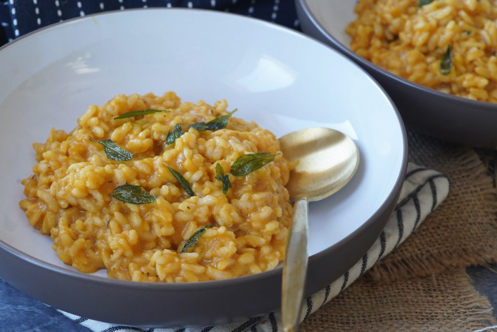 Pumpkin risotto