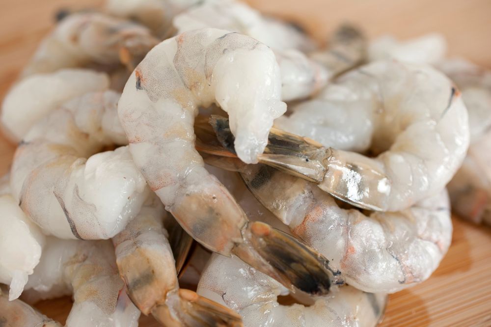 Raw shrimp