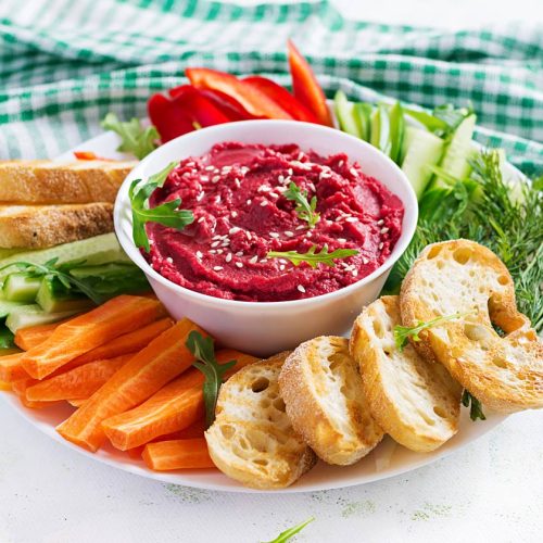 roasted beet hummus
