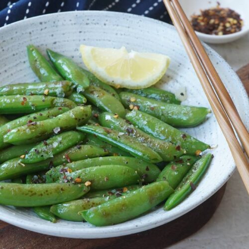 sauteed sugar snap peas