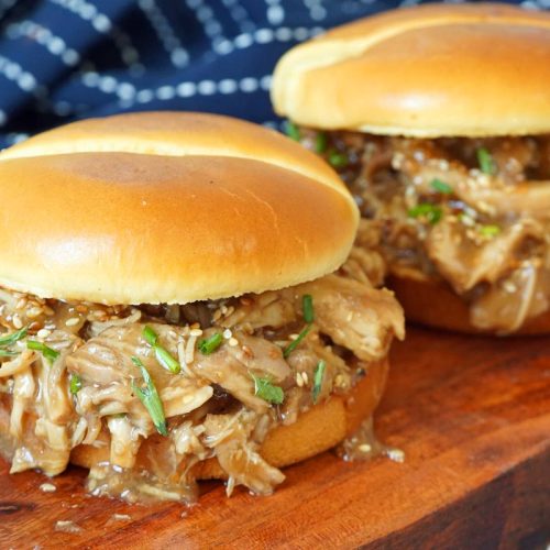 sesame chicken sandwich