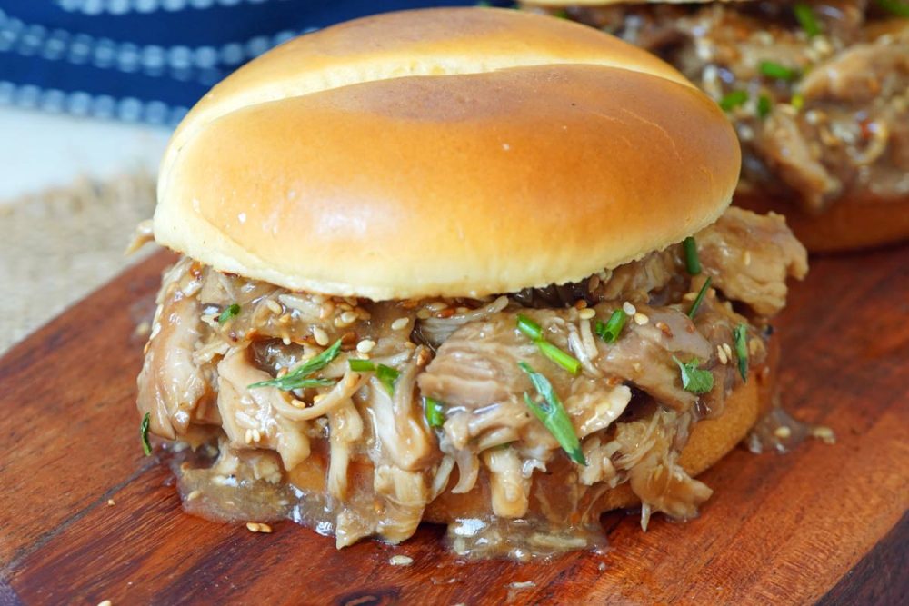 sesame chicken sandwich