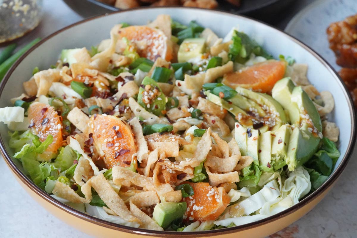 sesame ginger salad