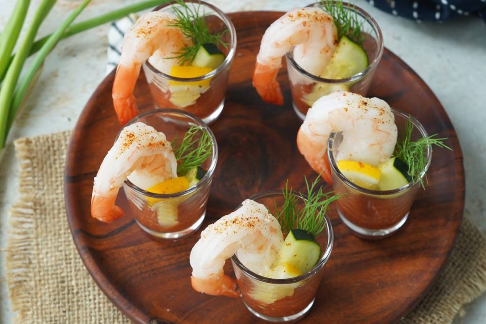 Shrimp cocktail cups