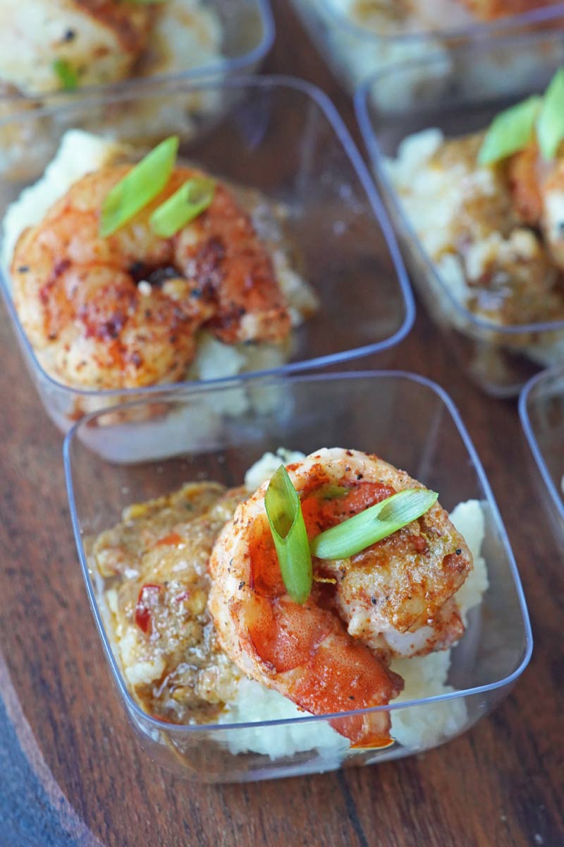 Shrimp & Grits Appetizer