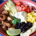 Easy Shrimp taco bowl