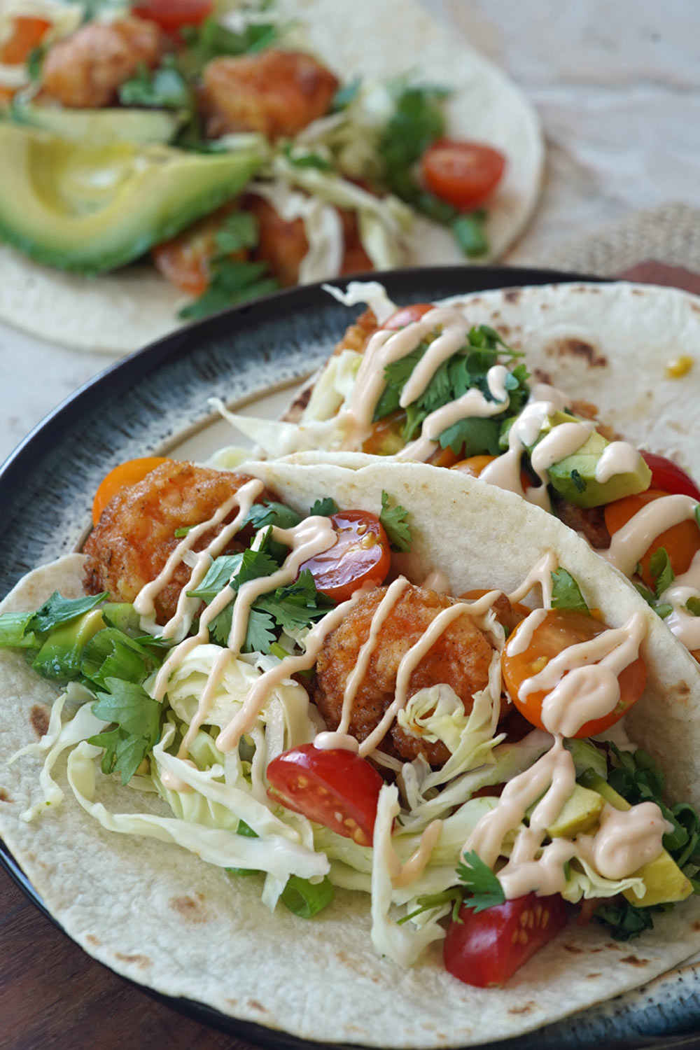 Shrimp tacos