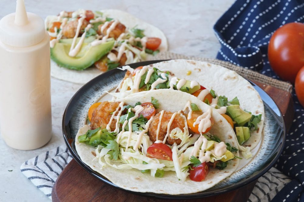 Shrimp tacos