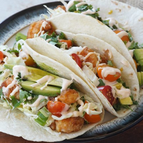 Shrimp tacos