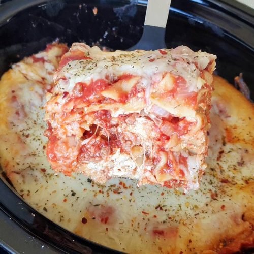 slow cooker lasagna