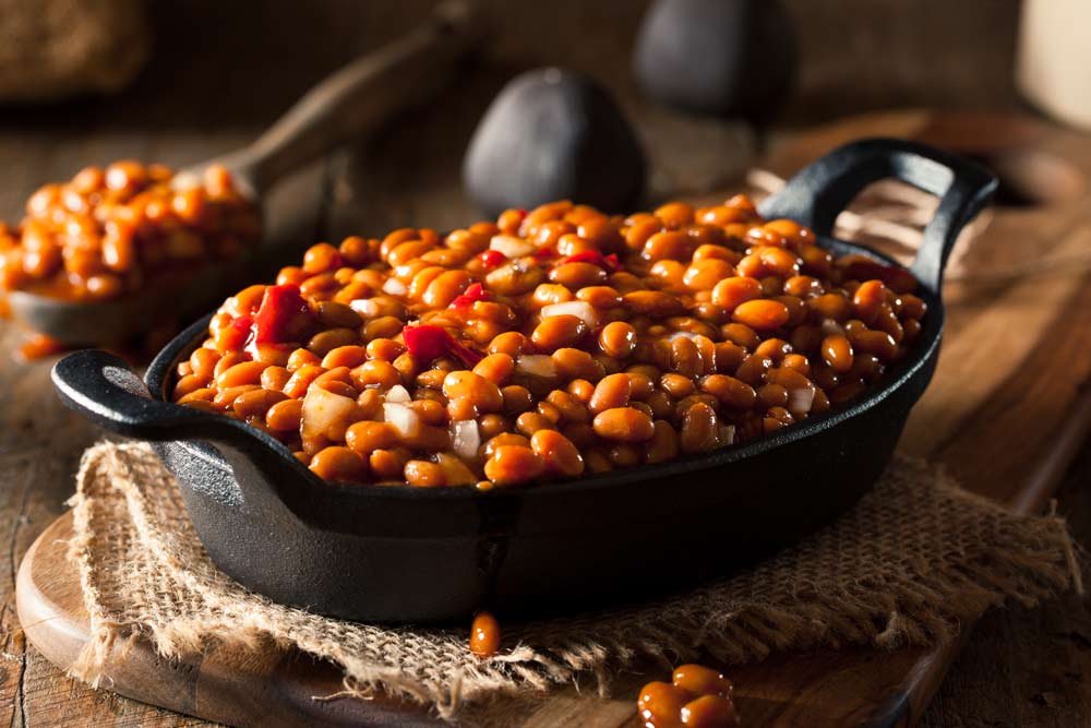 smoked baked beans