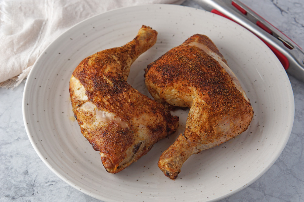 air fryer chicken quarters