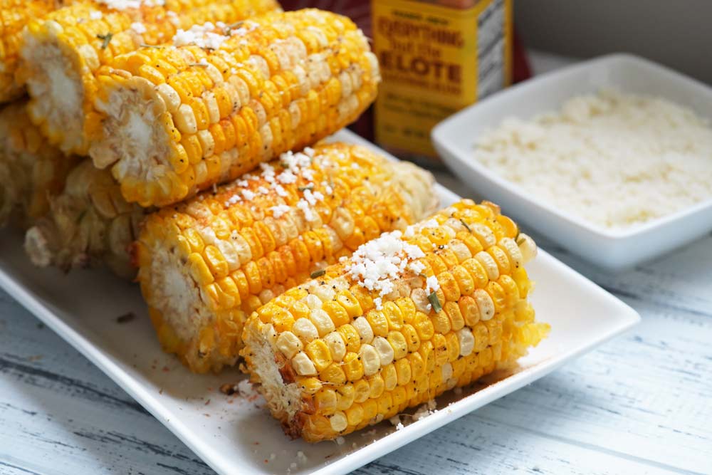smoked corn on the cob