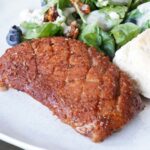 A smoked duck breast